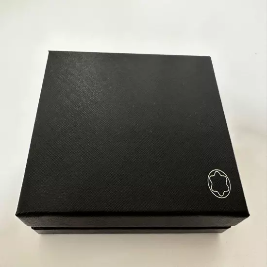 MONTBLANC Business Card Holder Black 113168 Unused w/Box