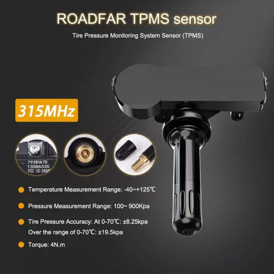 Tire Presure Sensor 315MHz Tire Pressure Monitoring System Sensor (TPMS) Tools