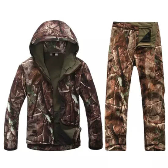 Ghillie Suit Outdoor Tactical Camouflage Hunting Clothing TAD Gear Jacket Pants