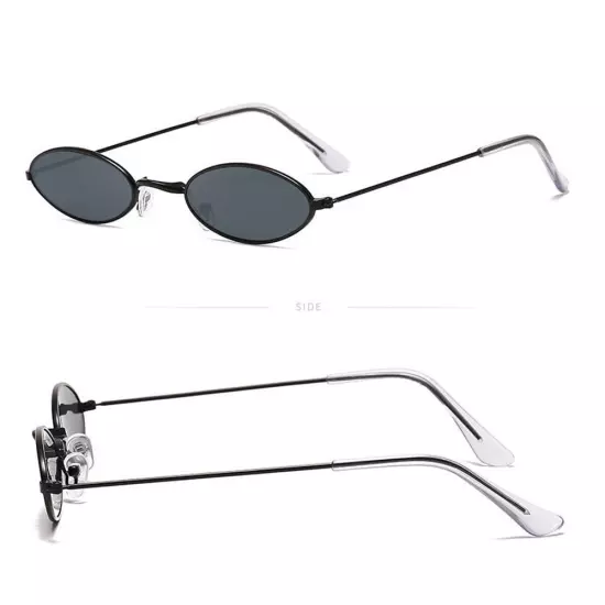 Small Frame Accessories Oval Sunglasses Vintage Shades Sun Glasses Eyeglasses