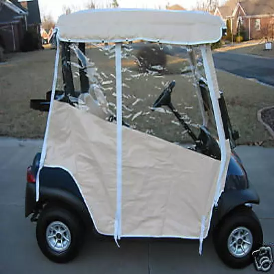  GOLF CART CUSTOM FIT ENCLOSURE COVER FOR MOST CARTS.