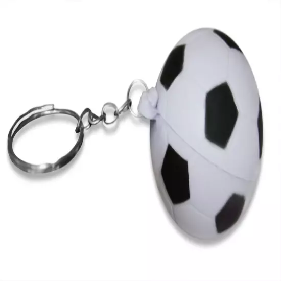 6 Pack Sports Ball Keychains for Kids Party Favors & School Carnival Prizes I...