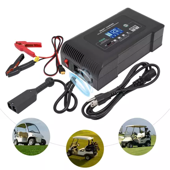 36 Volt Golf Cart Charger?Car Battery Charger 36V 18A For Car Golf Cart