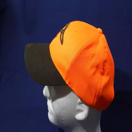 Ducks Unlimited Hunting Hat - Orange with Black Bill - Embroidered Duck Head