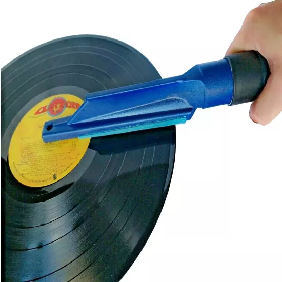 Record Cleaning Kit - Vinyl brush,Cleaning Fluid,Vacuum wand - Replaceable Pads