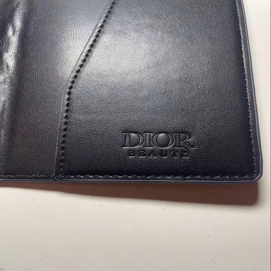 New Dior Passport Case Novelty Star Navy 14cm x 10cm Japan NEW With Dustbag