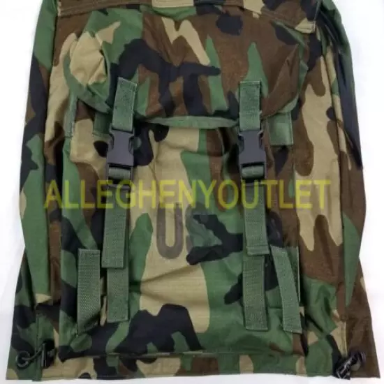 US Military ARMY Combat Patrol Pack Backpack Woodland Camo 8465-01-287-8128 NIB