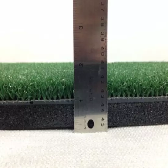 12 x 24 Commercial Duffer™ Golf Mat 1.25" Thick Hitting Strip + Adj Matt Tee