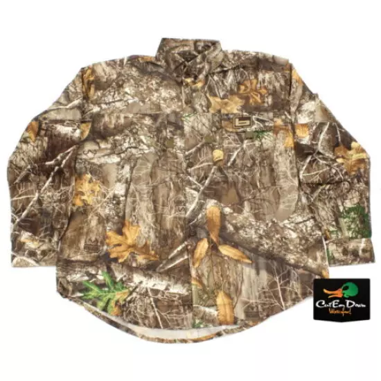 NEW BANDED GEAR MID WEIGHT HUNTING SHIRT REALTREE EDGE CAMO LARGE