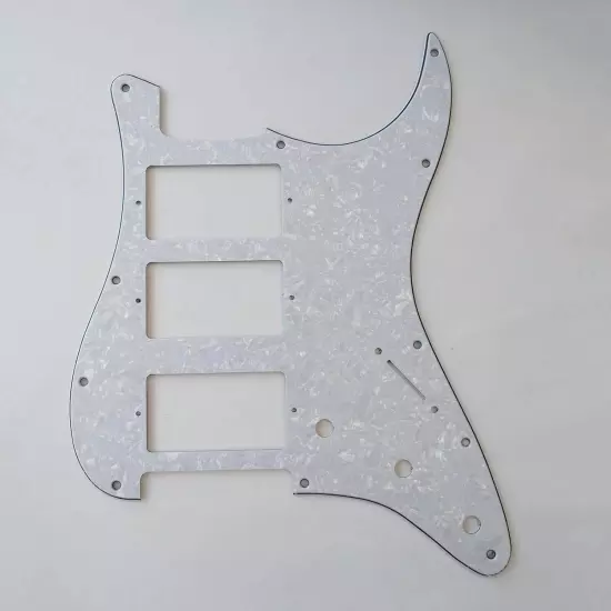 HHH Prewired Loaded Strat Pickguard Set Ainico 5 Humbucker Pickups for Fender ST