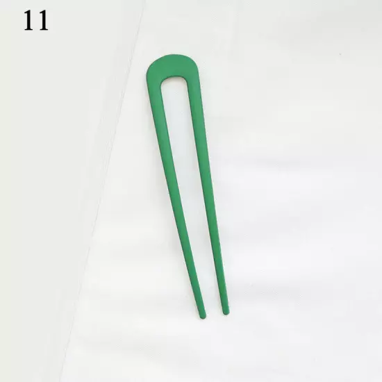 U Shaped Hair Pin Stick Meatball Hair Clips Hairstyle Women Girl Headdress Plugต