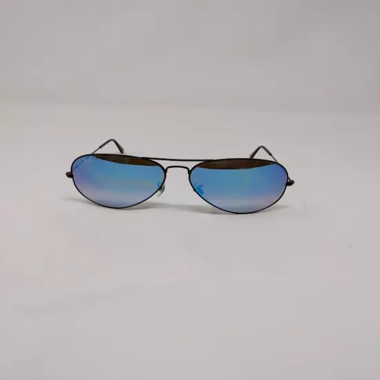 Ray Ban Aviator RB3025 002/40 3N Blue Flash POLARIZED/ Brown Gradiant Lens 62mm