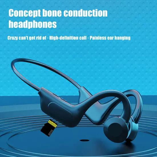 Bluetooth 5.1 Headphones Bone Conduction Wireless Outdoor Sport Headset Earbuds