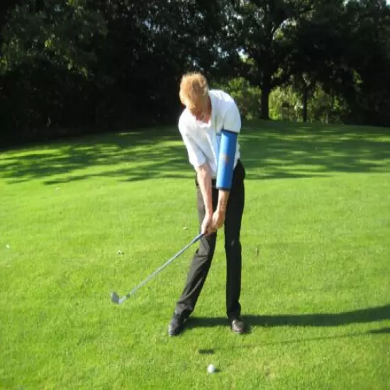 Golf - Bending Your Arm, Get Help From The "Straight Arm"-standard size