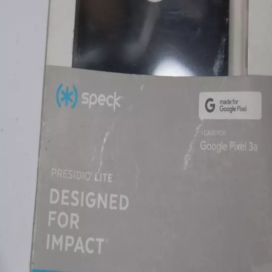 Speck Google Pixel 3a Case Presidio Lite Black 125287-1041