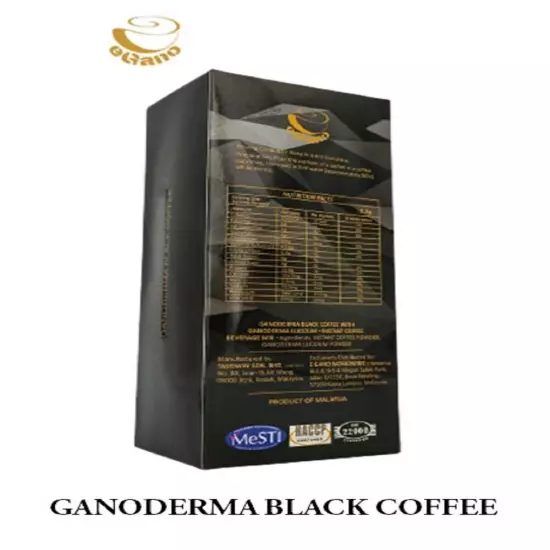 10 Boxes of eGano Ganoderma Black Coffee With Ganoderma Lucidum Expedited