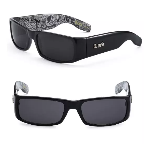 Locs Authentic Cholo Biker Motorcycle Sunglasses OG Style LC01