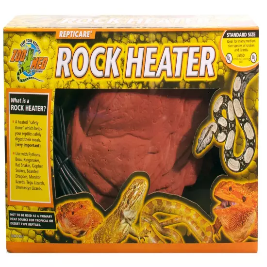 Zoo Med Repticare Rock Heater for Reptiles, Standard - 1 count