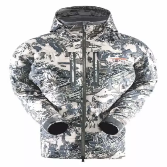 Sitka Open Country Blizzard Camo Hunting Parka Jacket-L