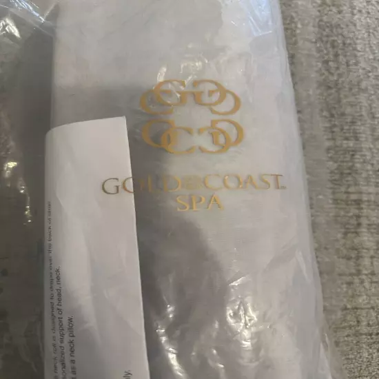 Neck Support Roll Pillow By Gold Coast Spa NWT Over Chair Neck Support Pillow