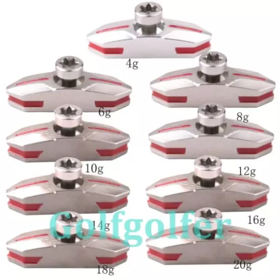 3pcs Golf Weight for Ping G410 Driver Silver G410 Driver Weight