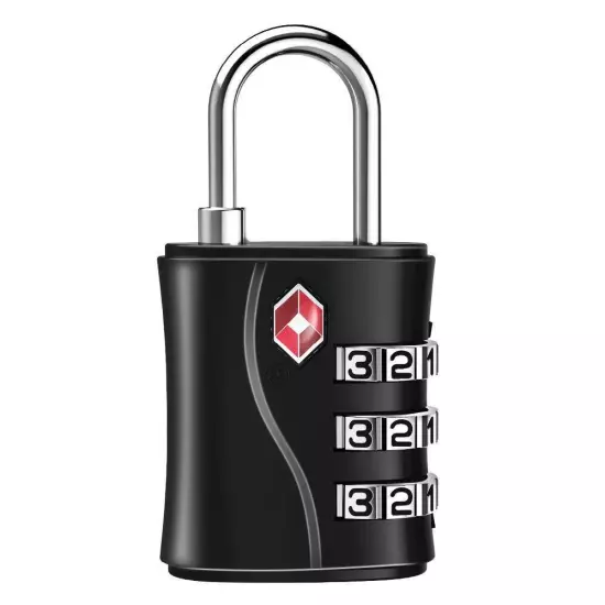 Luggage Locks TSA Approved, Small Padlock for Travel, Suitcase, Backpack, Lap...