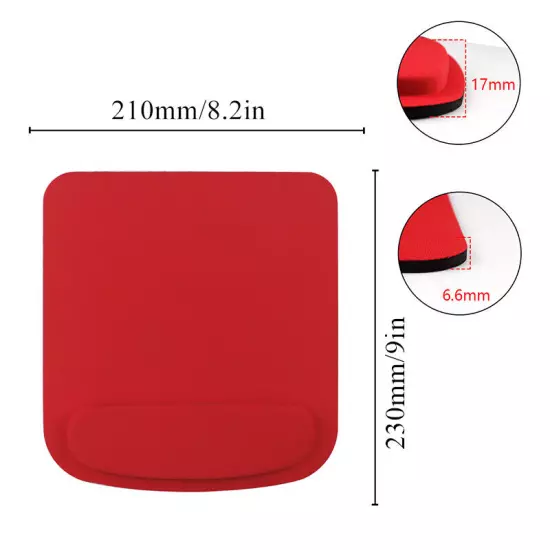 Mouse Pad EVA Wrist Pad Computer Mouse Wrist Pad Laptop Mat Support Anti-Slip US