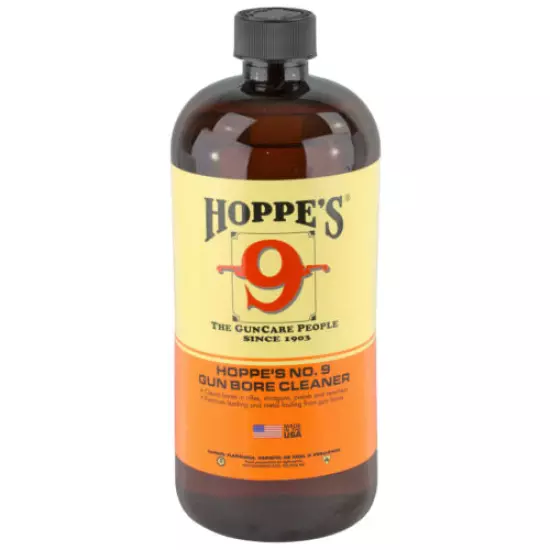 Hoppe's #9 Bore Cleaning Solvent - 32 oz