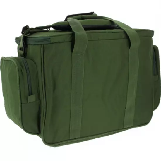 NGT CARP FISHING GREEN INSULATED TACKLE BAG HOLDALL 709 + 3 x TACKLE BIT BOXES