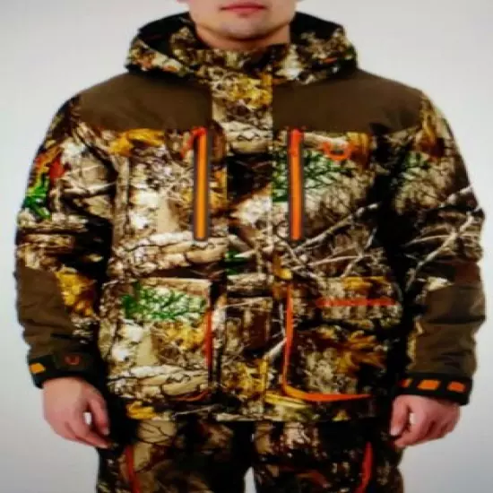 Men's Real Tree Edge, 2XL, Insulated, Breathable and Water-Proof, Hunting Parka