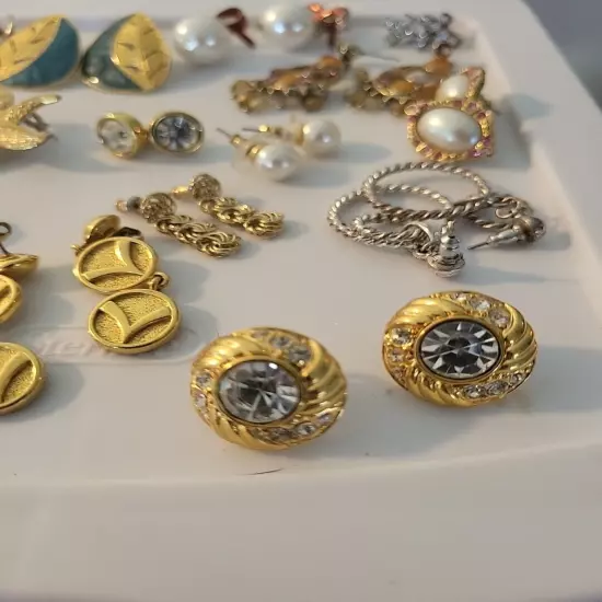 Bundle of Assorted Earrings Vintage Y2k Lot of 14