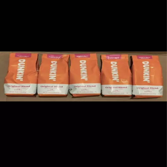 Dunkin Donuts Pound Coffee 5 Bags For 70‼️