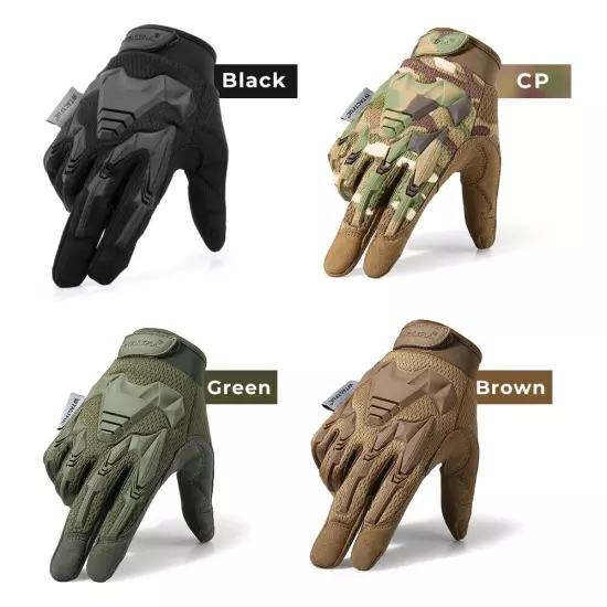 Tactical Gloves Touchscreen Bicycle Glove Sports Climbing Full Finger Mittens