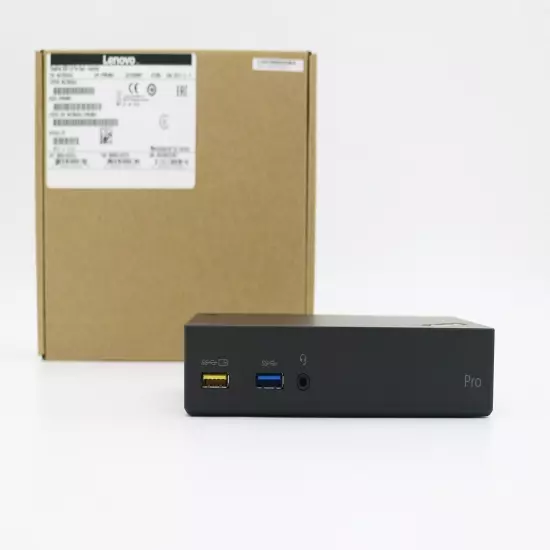 Lenovo ThinkPad 40A7 USB 3.0 Pro Dock 2.5K Display Docking Station DVI DP DK1522