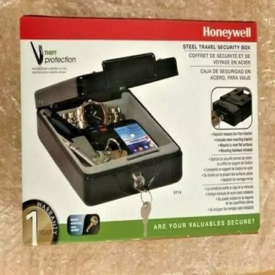 Honeywell Steel travel security box New