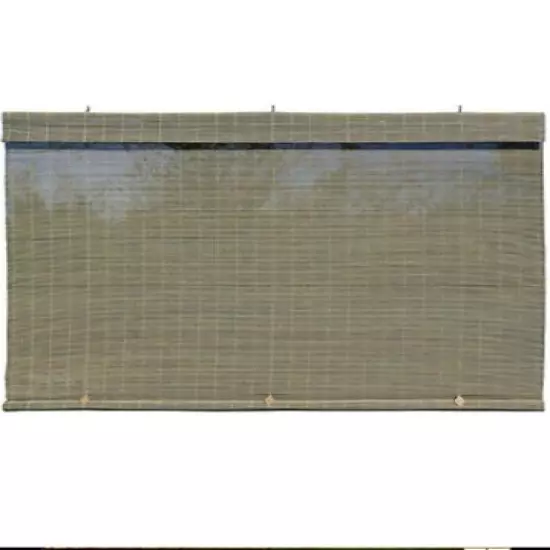 Outdoor Window Shade Exterior Solar Roll Up Patio Curtain Treatment Porch Blind 