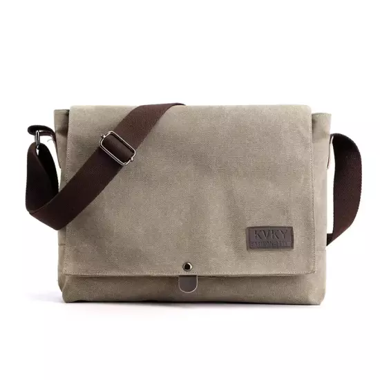 New Men Canvas Crossbody Shoulder Messenger Bags Man New Fashion Cross Body Bag 