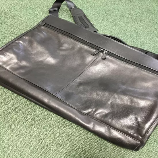 Tumi Garment Bag Napa Leather Black