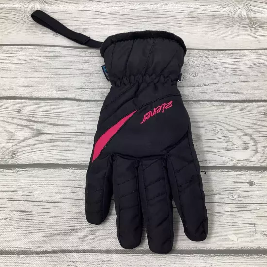 Ziener Size Medium Black Gloves 