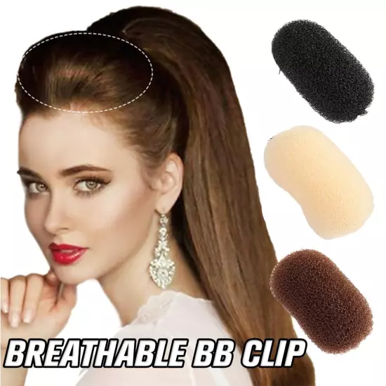 2Pcs Hair Clips Sponge Bump It Up Volume Base Hair Hair Inserts Invisible US NEW