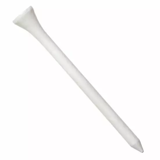 PACK OF 2 White Golf Tees, 1 Pack 2-3/4 90 count & 1 Pack 3-1/4 90 Count