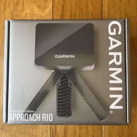 Golf Launch Monitor Garmin Approach R10 Black Ballistics Measuring Instrument