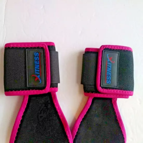 Xitness Women's Crossfit Gloves Black/Rose Size XL