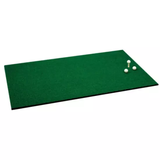 NEW Jef World Of Golf Thin Turf 3 x 5 Golf Hitting Practice Mat Training Aid