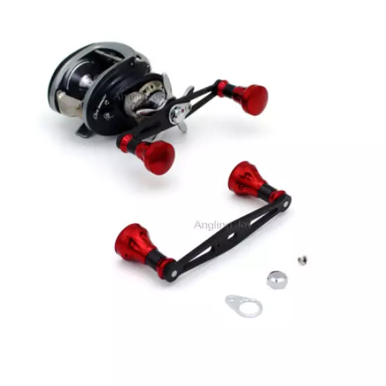 90mm Carbon Fiber Baitcasting Reel Handle for Abu Garcia, Daiwa