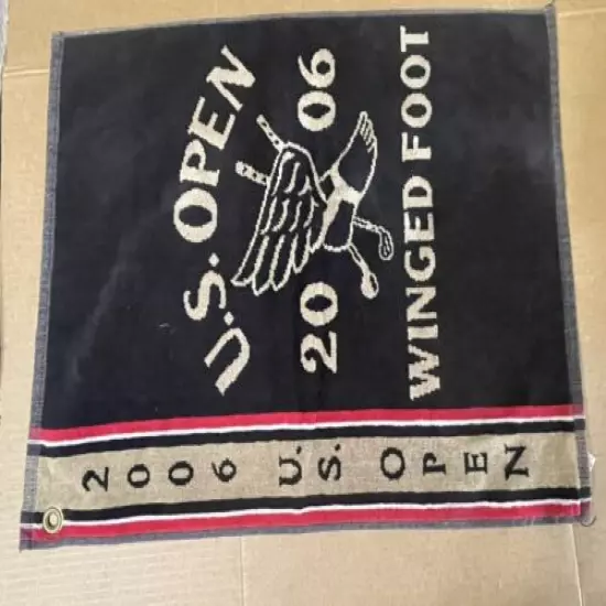 US OPEN 2006 Winged Foot Golf Bag Towel