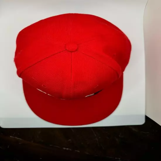 Red Dodge Lettering and Logo Snap Back Hat Unbranded Great Condition