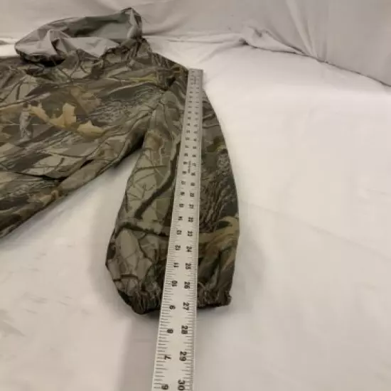 Stearns DryWear Camo Waterproof Jacket M Brown Real Tree Polyvinyl YGI Q2-175