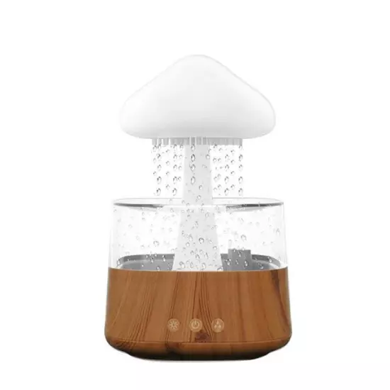 Humidification Colorful Lamp Relax Cloud Rain Diffuser Humidifier Raindrop