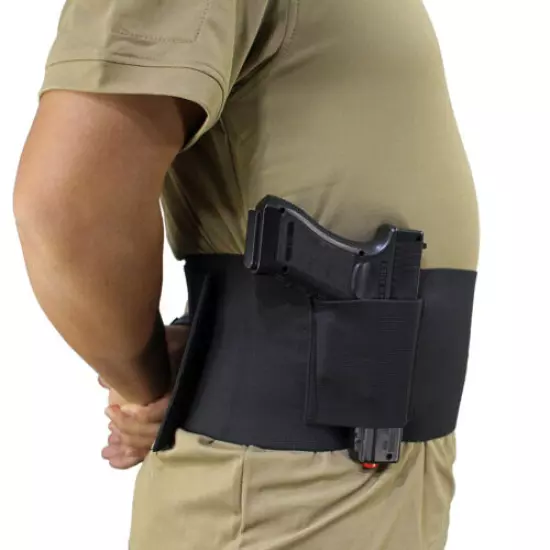 Tactical Elite Duty Ambidextrous Belly Band Holster for Ruger LCP Sig P238 S&W